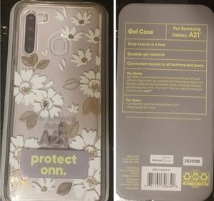 Samsung A21 case NWT